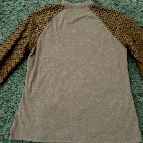 KIRUNDO Womens Dressy Casual Lace Long Sleeve 2025 Spring Fall, Pleated Crewneck - Picture 6 of 8